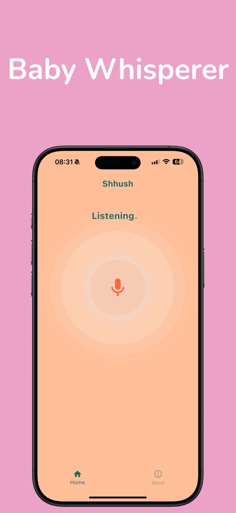 Shhush: AI Baby Cry Analyzer - Medical App | MWM