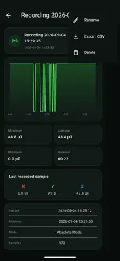 Magnetometer... screenshot 3