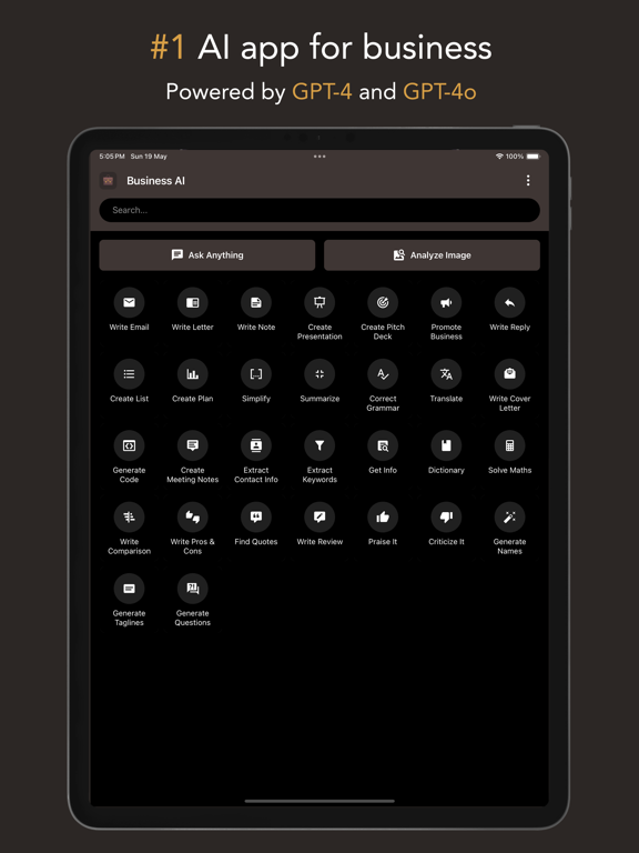 Screenshot #4 pour Business AI: Sales & Marketing