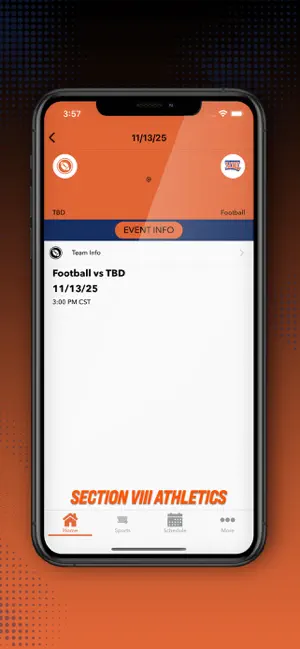 Section VIII Athletics screenshot 4