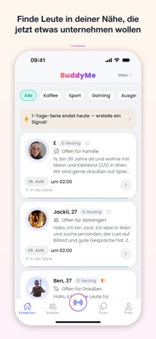 BuddyMe: Freunde finden screenshot