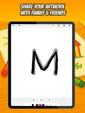 Draw & color freehand tool