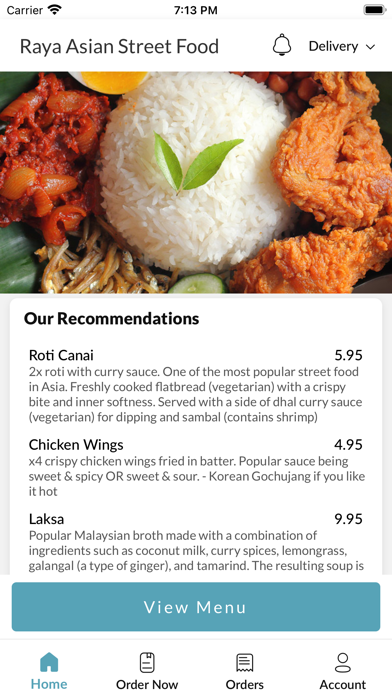 Screenshot #2 pour Raya Asian Street Food