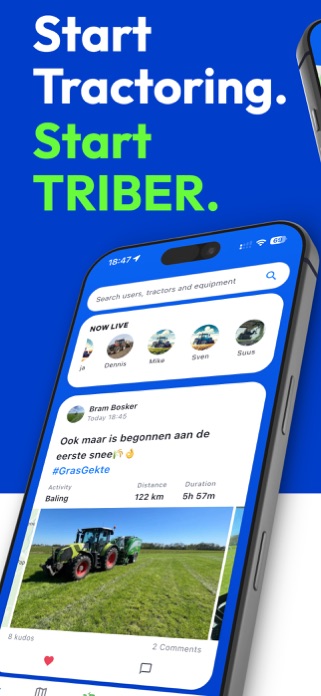 Triber: Tractor & Farm Tracker Screenshot 1 of 5