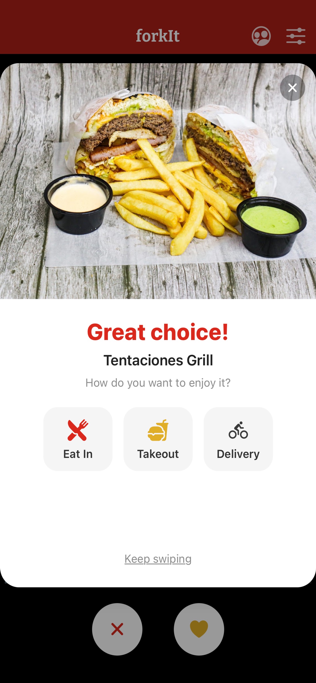 Screenshot 7 of forkIt (Restaurant Finder)