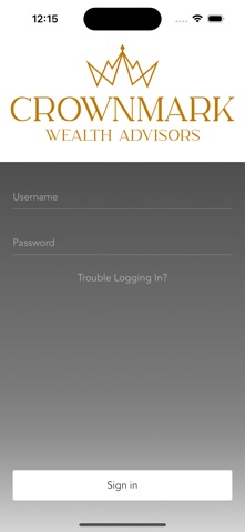 Crownmark Wealth iPhone screenshot