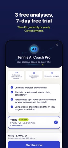 AI Tennis Coach Screenshot 3 of 9