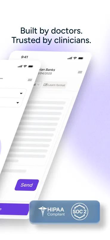 Freed: AI Medical Scribe screenshot 2 of 7