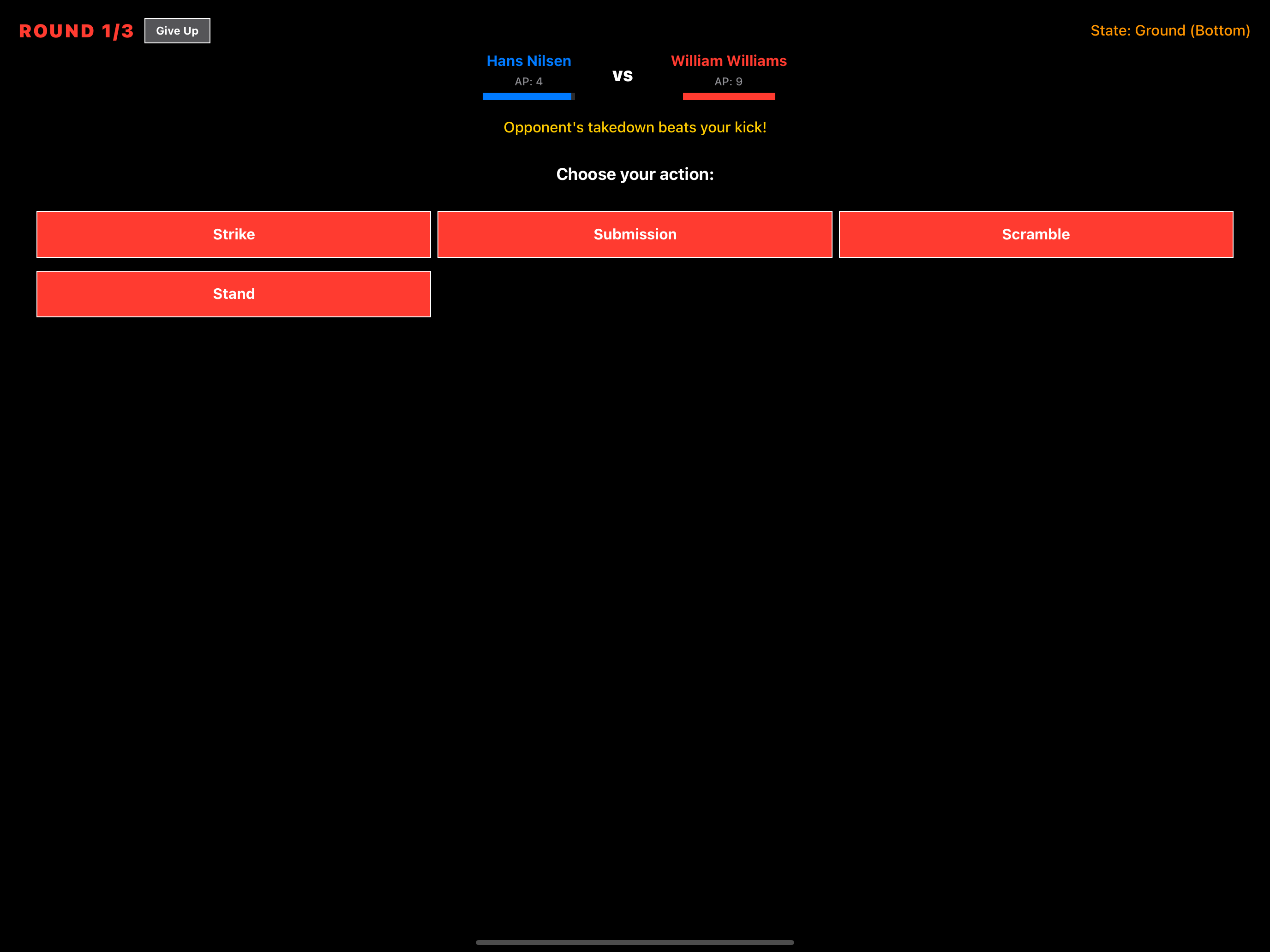 MMA Trivia Last Round
