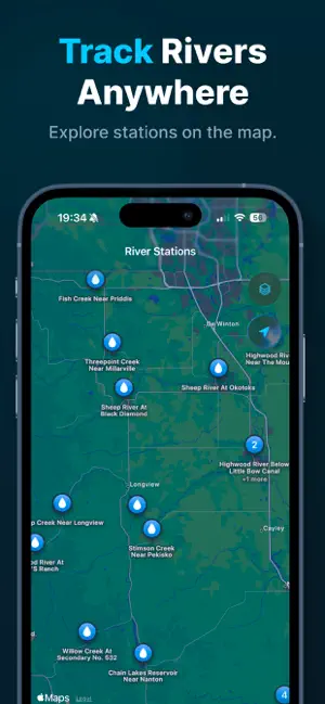 Riverio: River Levels & Flow screenshot 4