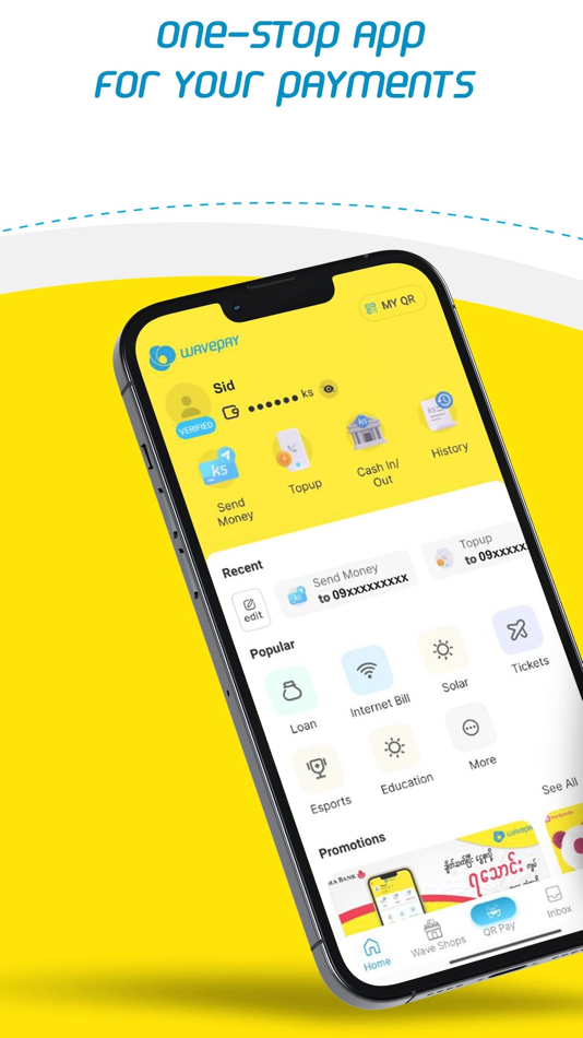 #1. WavePay (iOS) 由: Wave Money