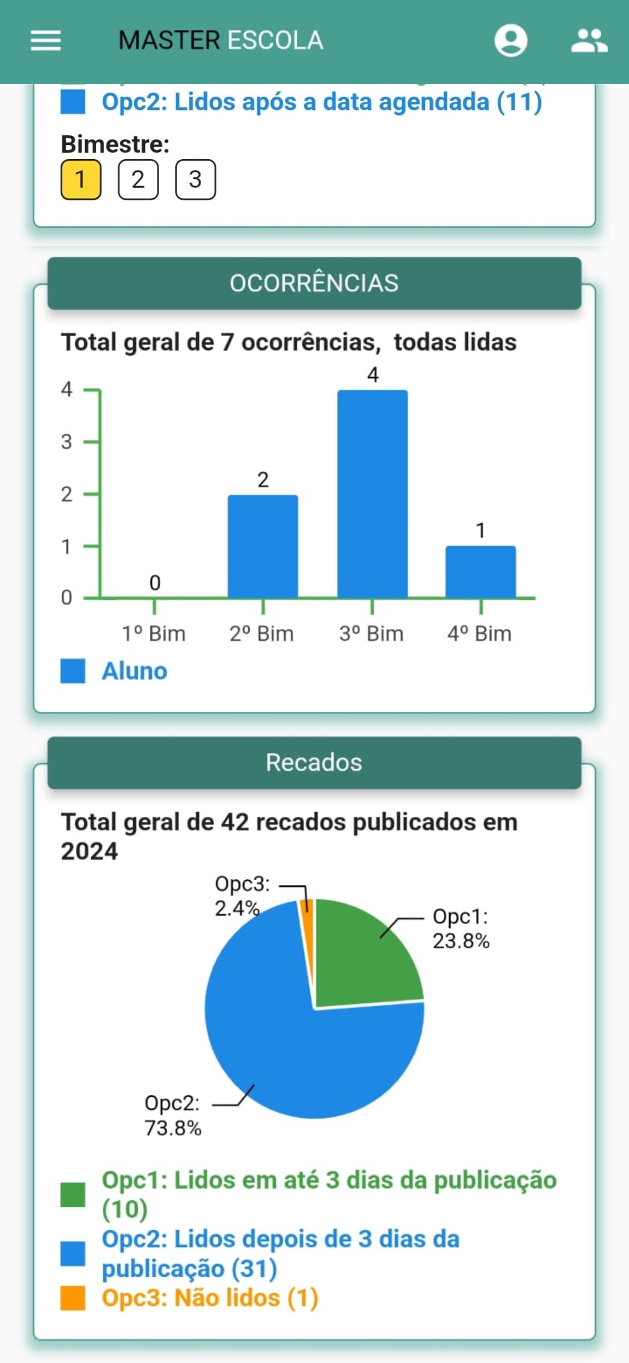 Master Escola screenshot 5