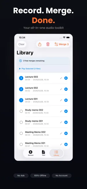 Audio Merger & Narrator screenshot 3