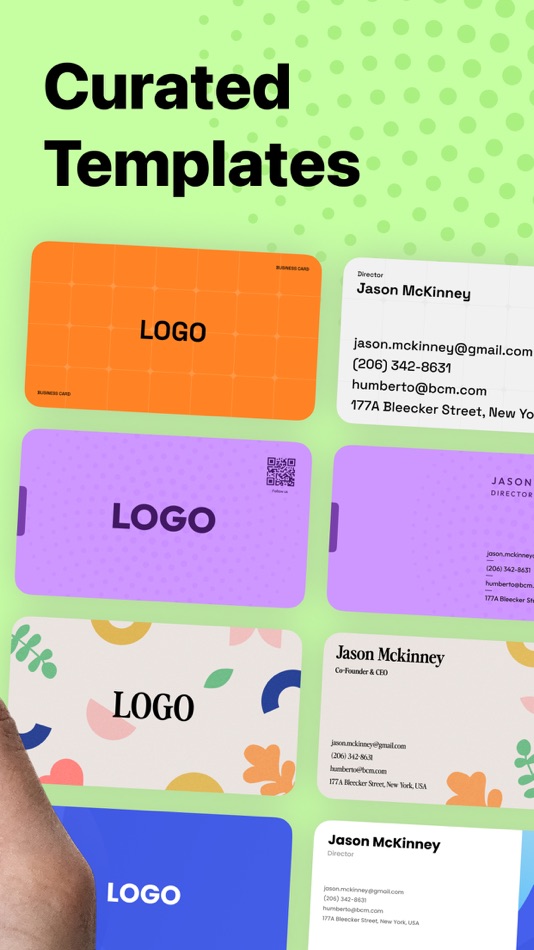 #2. Business Card Maker· (iOS) 由: Le Giang Nam