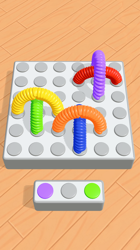 #4. Slinky Sorting (iOS) 来自: Indigo Bunting