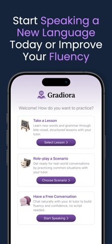 Gradiora - Language Learning Screenshot 1 of 5