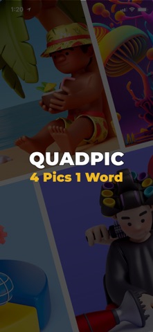 4 Pictures 1 Word - QuadPic iPhone screenshot