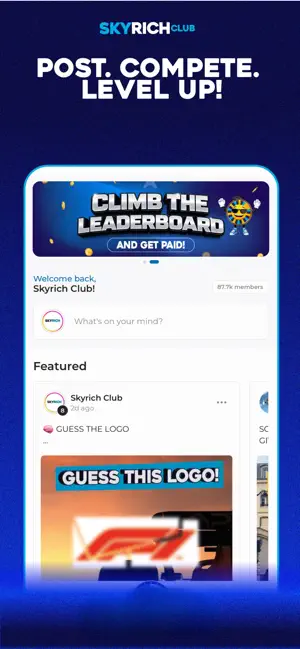 Skyrich Club iPhone screenshot 2