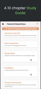 Italian Patente Prep: English screenshot