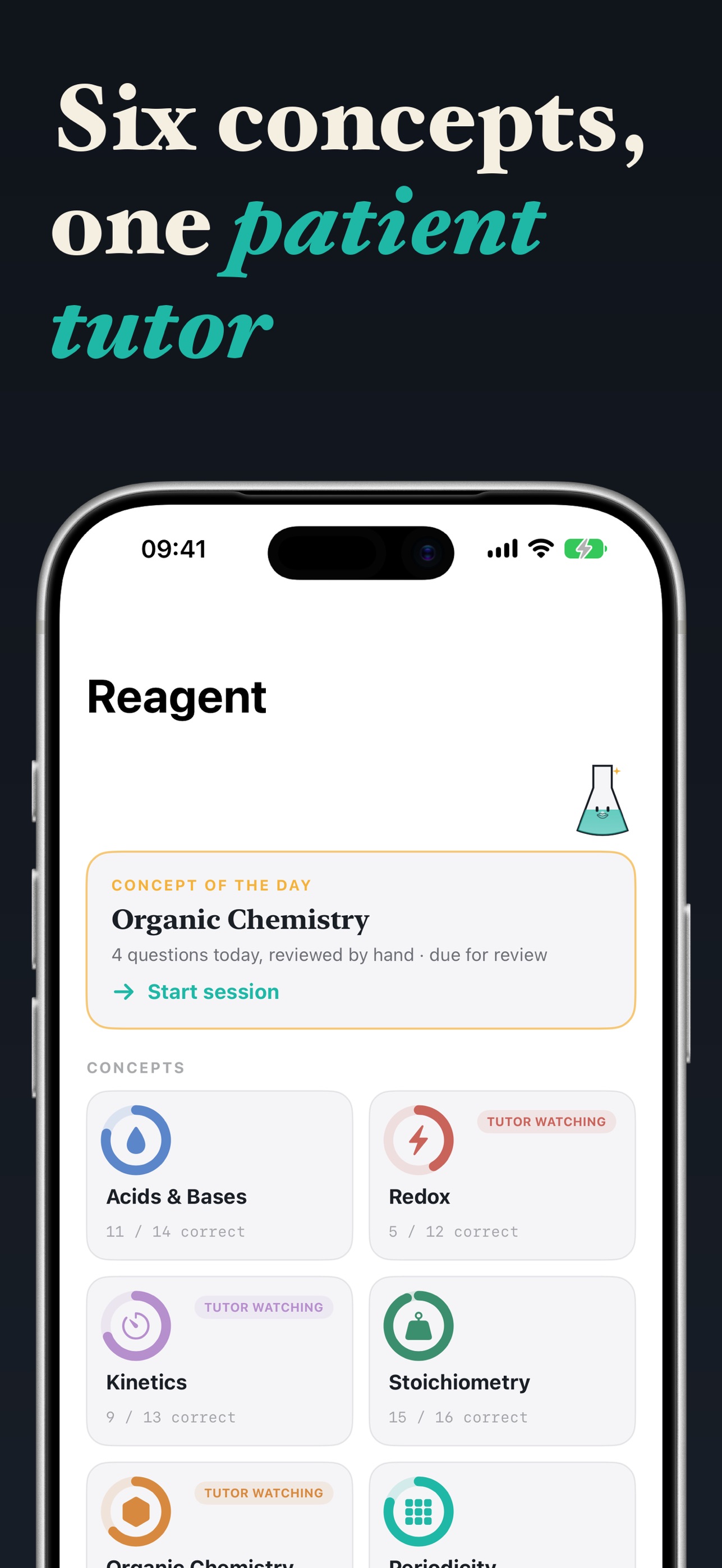 Screenshot 1 of Reagent: Chemistry Quiz