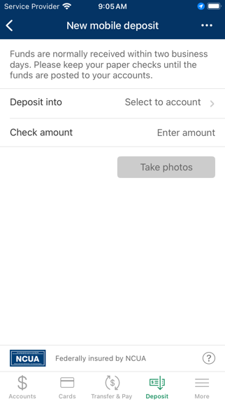 HealthCare First CU iPhone screenshot 5 - Finance app