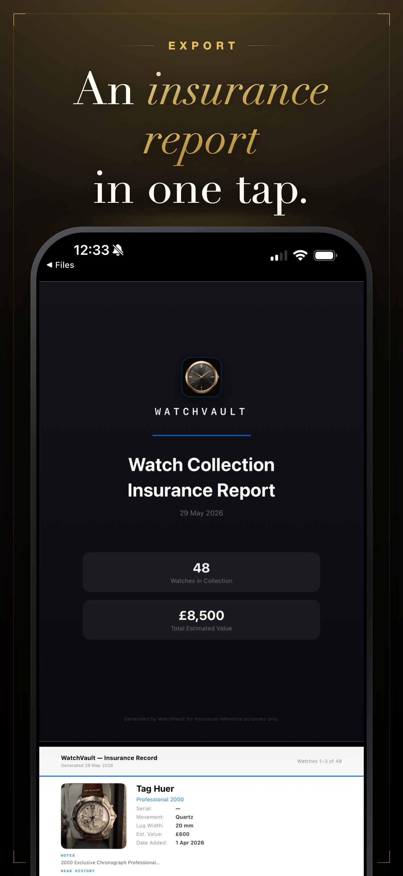 WatchVault screenshot 6