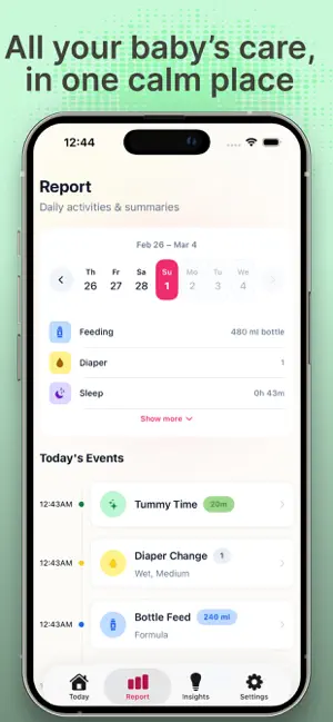 Baby Track Pro screenshot 1