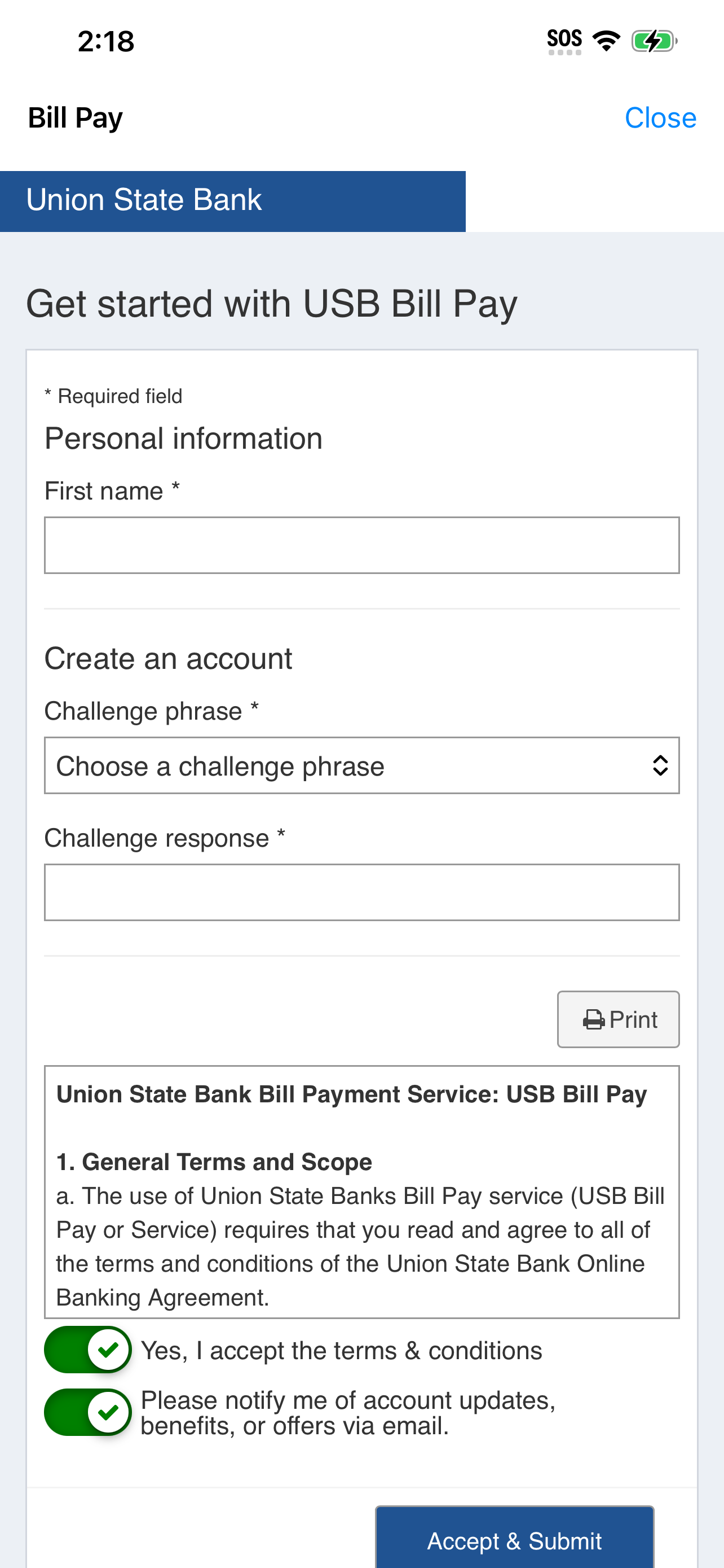 Union State Bank screenshot 5