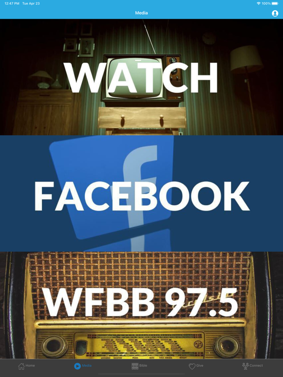 Glen Baptist iPad screenshot 2 - Lifestyle app
