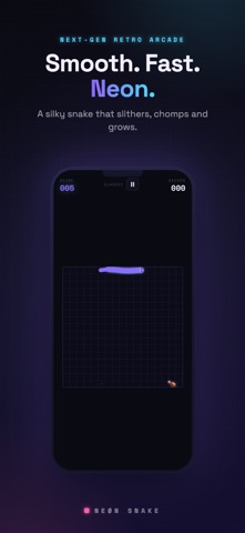 Neon Snake — Retro Arcade screenshot 1