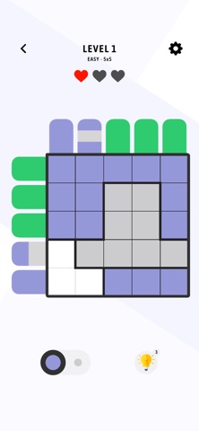 Wallgram: Logic Grid Riddles iPhone screenshot