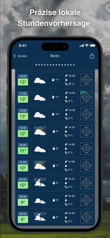 Wetter & Regenradar meteoblue iPhone screenshot 9
