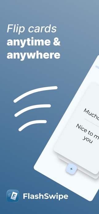 FlashSwipe — Learn words fast Screenshot 1 of 5