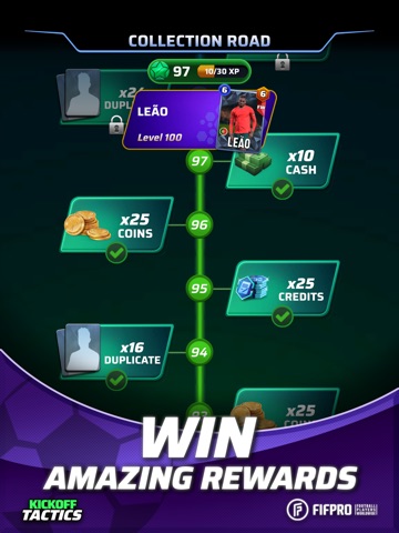 Kickoff Tactics: Football CCG iPad screenshot