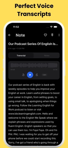 Voice Notes AI - Aura Notes Screenshot 3 of 7