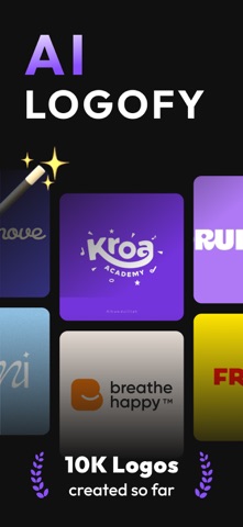 AI Logo生成器, 商标设计软件 - Logofy screenshot