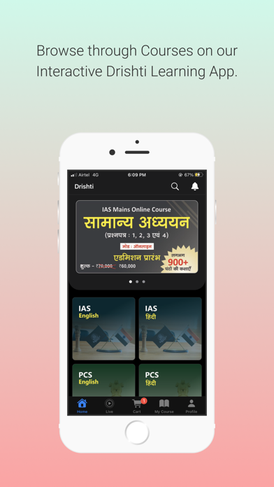 Drishti Learning App Screenshot