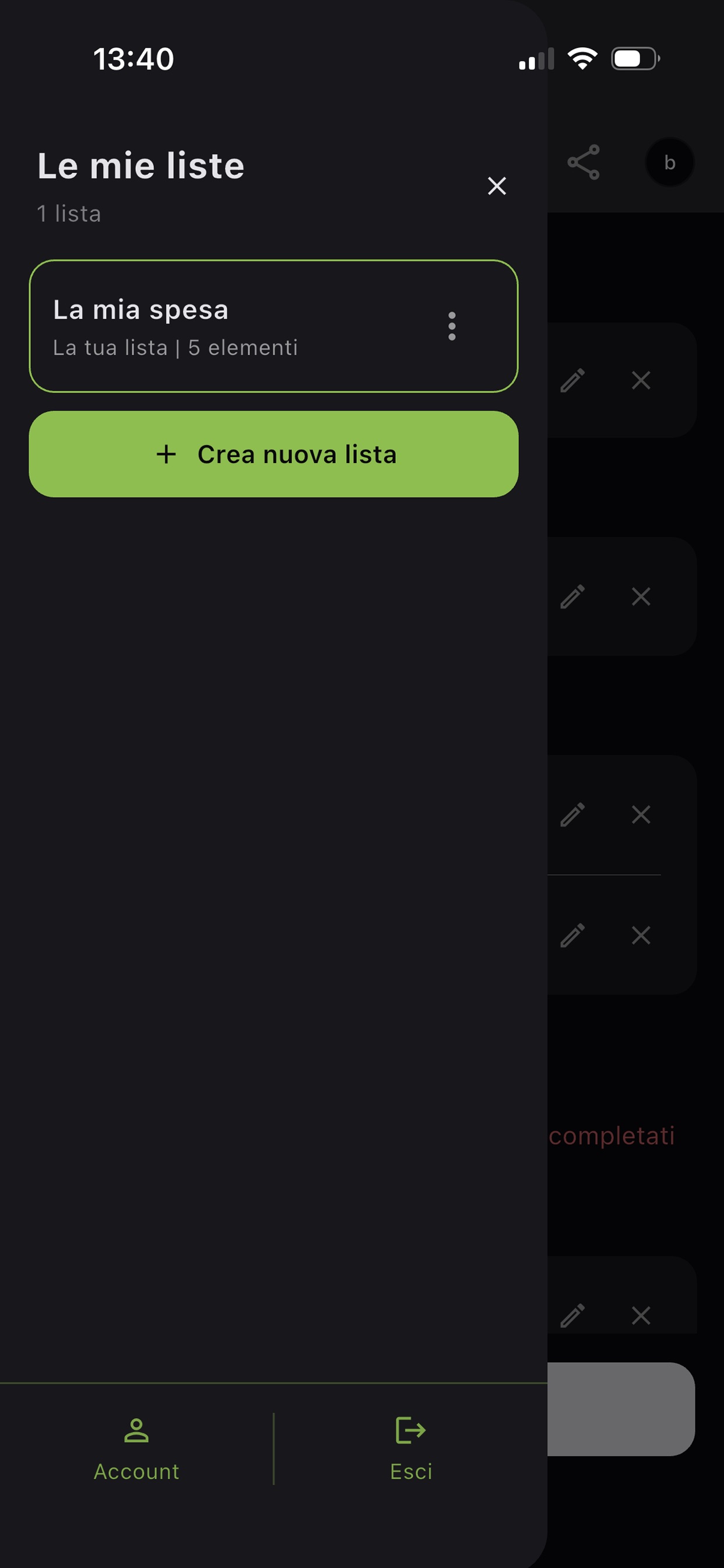 Screenshot 3 of ListIt - Lista della spesa