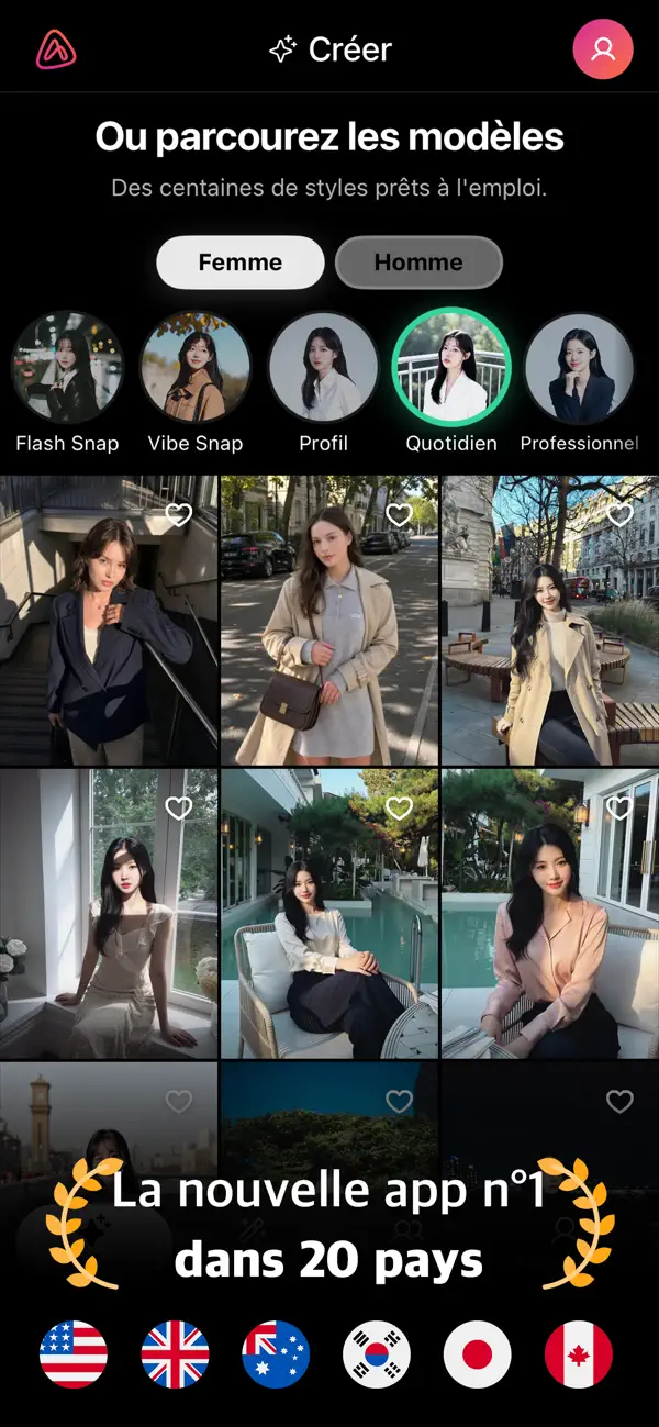 Screenshot #3 pour Artisse - Photos IA réalistes