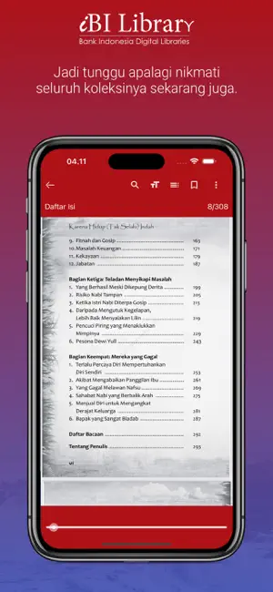 iBI Library iPhone screenshot 1