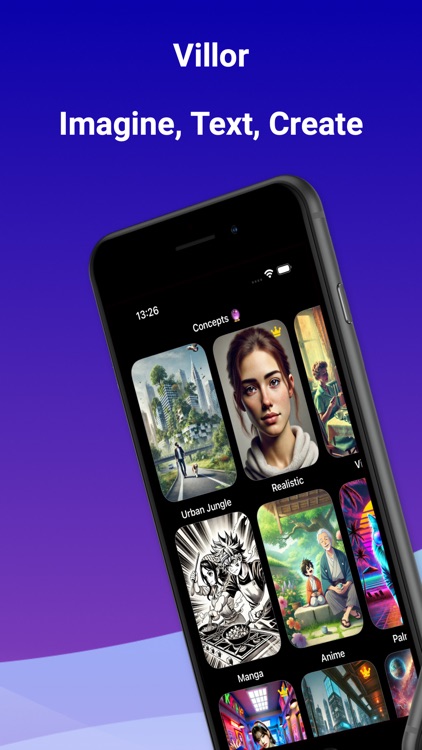 AI Anime Art Generator Villor