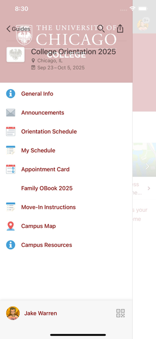 UChicago Guides Screenshot 2 of 3