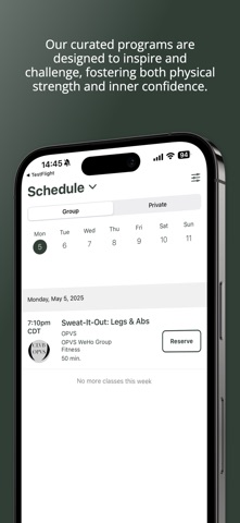 CLVB OPVS iPhone screenshot