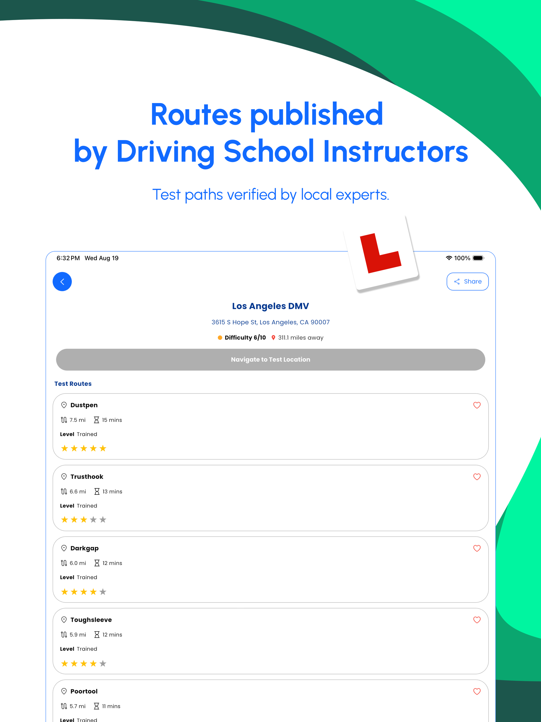 Driving Test Routes RouteBuddy screenshot 7