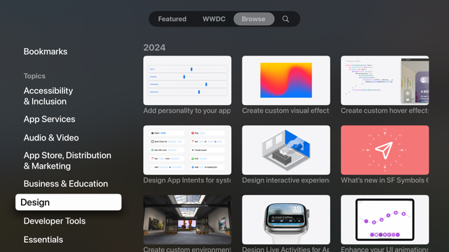 ‎Apple Developer Screenshot