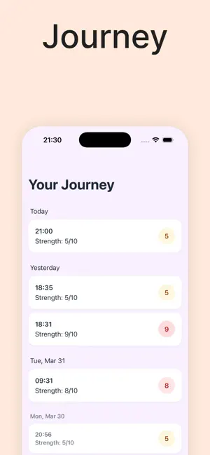 Easy Food Noise Tracker Tool screenshot 4