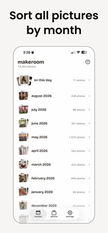 makeroom: photo cleaner iPhone screenshot