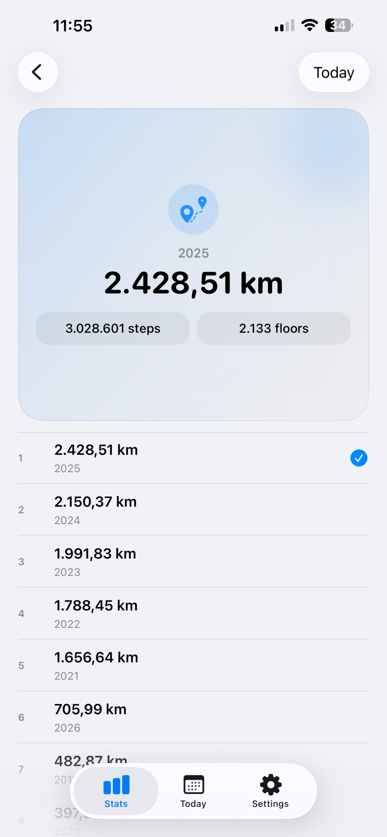 Step Stats - Pedometer
