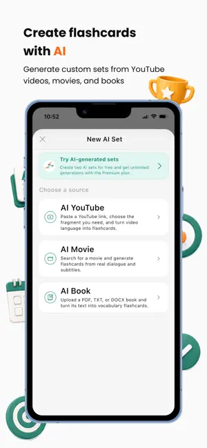 Linguamill Language Flashcards screenshot 3