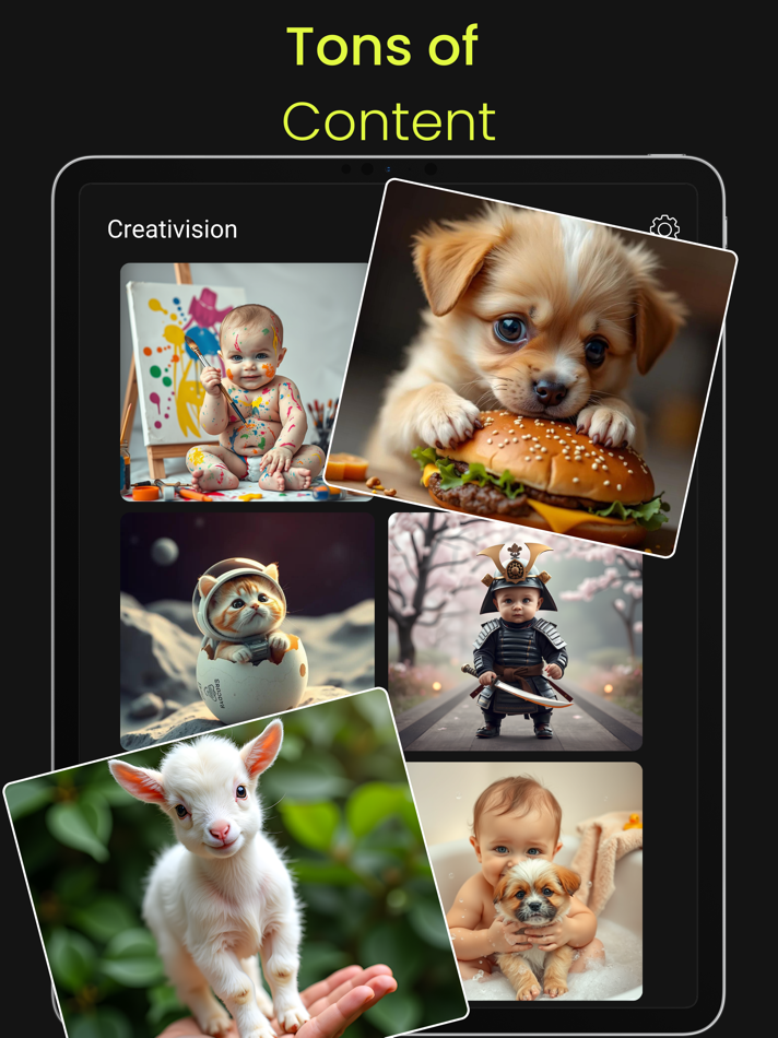#3. CreatiVision - AI Video Photo (iOS) 由: LSA LTD